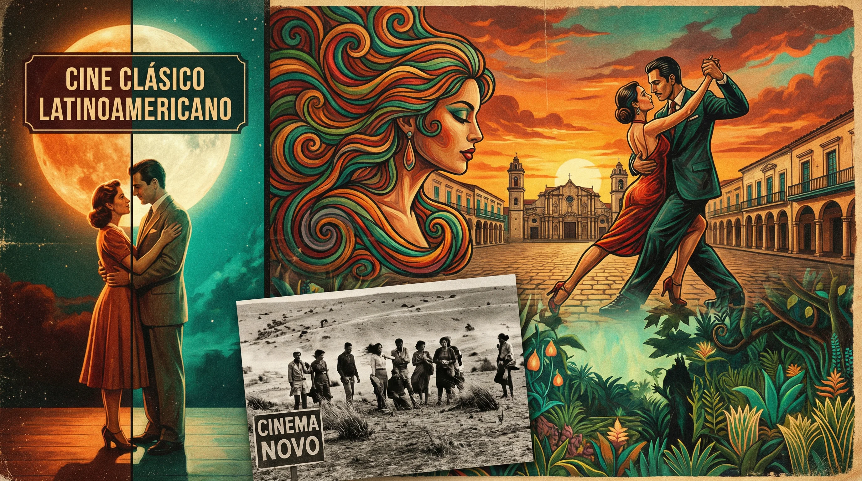 拉美经典电影代表作品展示魔幻现实主义与探戈文化